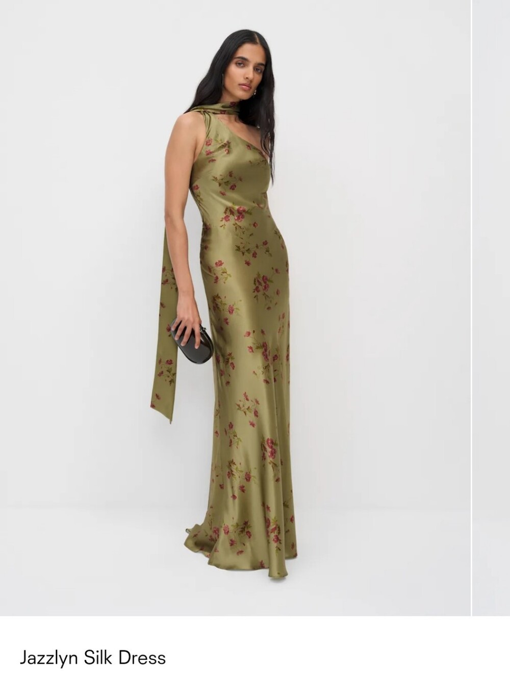 Reformation Jazzlyn Silk Dress Size 8
